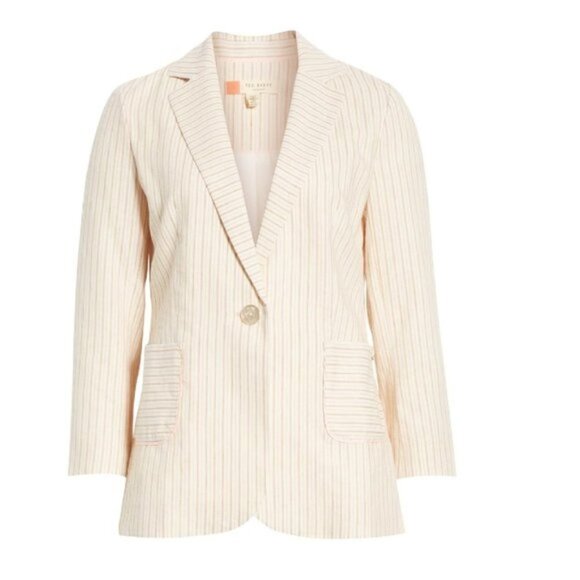 Ted Baker London Stripe Print Blazer - Picture 3 of 12